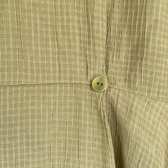 Flax Rayon Jacket Blazer Large - Picture 6 of 9